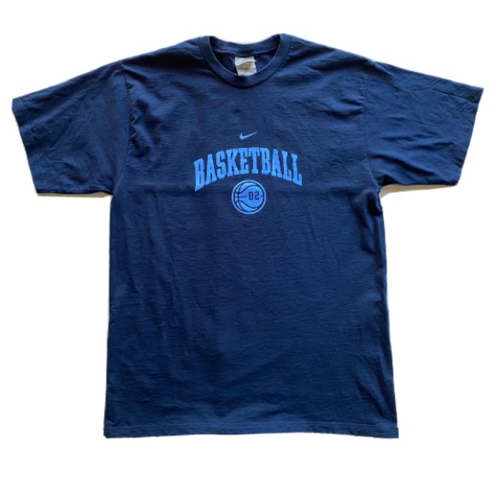 Mens Nike Basketball Navy Blue Short Sleeve Tshirt Size Large
